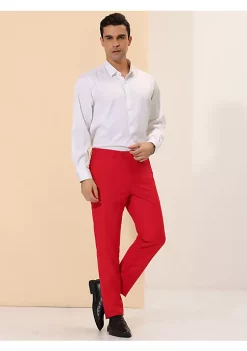 Wholesale 👏 Lars Amadeus Men's 👗 Dress Pants Slim Fit Flat Front Chino Business Wedding Suit Pants 😉 24 Wholesale 👏 Lars Amadeus Men's 👗 Dress Pants Slim Fit Flat Front Chino Business Wedding Suit Pants 😉 -Cheap Lars Amadeus Shop Belk 1136