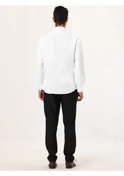 Best Pirce 😀 Lars Amadeus Men's Solid Long Sleeve 👚 Shirts Button Down Point Collar Slim Fit 👗 Dress 👚 Shirts ⌛ -Cheap Lars Amadeus Shop Belk 1216