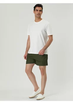 Discount 🤩 Lars Amadeus Men's Swim Shorts 🌞 Summer Drawstring Waist Color Mesh Lining Swimming Board Shorts ✨ -Cheap Lars Amadeus Shop Belk 1234