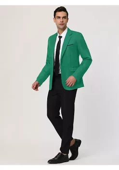 Buy ✨ Lars Amadeus Men's Business Casual Sport 🧥 Coats Slim Fit One Button 👗 Dress Blazer 🛒 -Cheap Lars Amadeus Shop Belk 1324