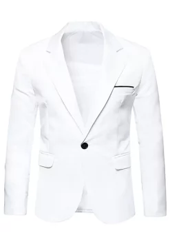Buy ✨ Lars Amadeus Men's Business Casual Sport 🧥 Coats Slim Fit One Button 👗 Dress Blazer 🛒 -Cheap Lars Amadeus Shop Belk 1331