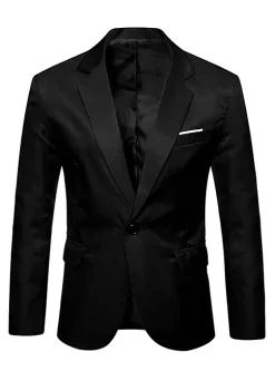 Buy ✨ Lars Amadeus Men's Business Casual Sport 🧥 Coats Slim Fit One Button 👗 Dress Blazer 🛒 -Cheap Lars Amadeus Shop Belk 1334