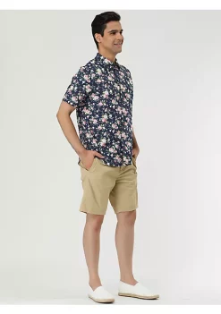 Top 10 👏 Lars Amadeus Men's Zebra Print 👕 Shirt ☀️ Summer Floral Printed Short Sleeves Button Down Beach Hawaiian 👕 Shirt 🔥 -Cheap Lars Amadeus Shop Belk 1338