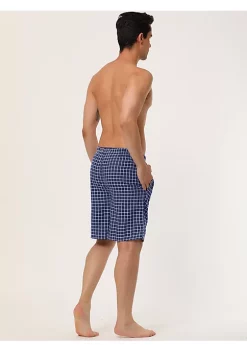 New 🤩 Lars Amadeus Men's 🌞 Summer Stripe Shorts Sleepwear Elastic Waist Lightweight Lounge Pajama Bottoms 🌟 -Cheap Lars Amadeus Shop Belk 1415