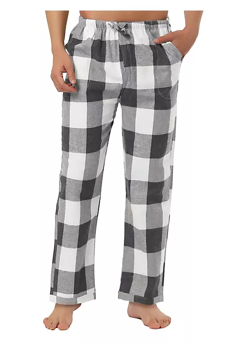 Best Sale 👏 Lars Amadeus Men's Plaid Flannel Pajamas Bottoms Drawstring Side Pockets Checked Elastic Waist Sleepwear Sleep Lounge Pjs Pants ✨ 9 Best Sale 👏 Lars Amadeus Men's Plaid Flannel Pajamas Bottoms Drawstring Side Pockets Checked Elastic Waist Sleepwear Sleep Lounge Pjs Pants ✨ - Image 9