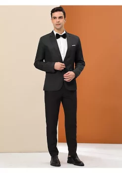 Brand new 🔔 Lars Amadeus Men's Casual Sports 🧥 Coat Notched Lapel One Button Suit Jacket Blazer ❤️ -Cheap Lars Amadeus Shop Belk 1651