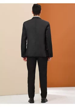 Brand new 🔔 Lars Amadeus Men's Casual Sports 🧥 Coat Notched Lapel One Button Suit Jacket Blazer ❤️ -Cheap Lars Amadeus Shop Belk 1653