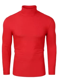 Flash Sale 🥰 Lars Amadeus Men's Turtleneck Top Slim Fit Long Sleeve Pullover Turtle Neck 👚 Shirt 💯 -Cheap Lars Amadeus Shop Belk 176