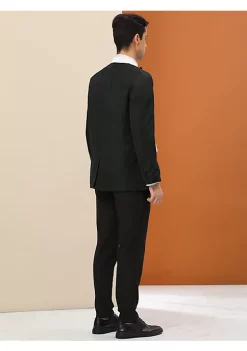 Promo ✨ Lars Amadeus Men's Formal Blazer Slim Fit Contrast Color One Button Sports 🧥 Coat Suit Jacket 😍 -Cheap Lars Amadeus Shop Belk 1821