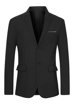 Top 10 โค๏ธ Lars Amadeus Men's ๐ Dress Blazer Slim Fit Lapel Collar Two Button Formal Sport ๐งฅ Coats ๐ฅฐ