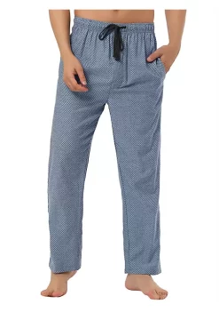 Buy ❤️ Lars Amadeus Men's Plaid Pajama Pants Drawstring Lounge Sleep Elastic Waistband Home Pants PJ Bottoms with Pockets 😉