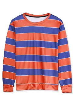 Buy 👏 Lars Amadeus Men's Pullover Crew Neck Long Sleeves Color Block Sweatshirt T-Shirt 😍 -Cheap Lars Amadeus Shop Belk 1859