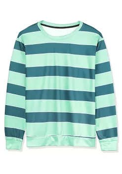 Buy 👏 Lars Amadeus Men's Pullover Crew Neck Long Sleeves Color Block Sweatshirt T-Shirt 😍 -Cheap Lars Amadeus Shop Belk 1869
