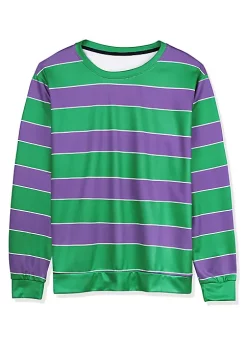 Buy 👏 Lars Amadeus Men's Pullover Crew Neck Long Sleeves Color Block Sweatshirt T-Shirt 😍 -Cheap Lars Amadeus Shop Belk 1871