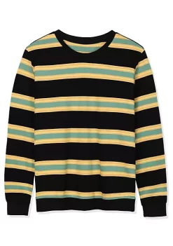 Buy 👏 Lars Amadeus Men's Pullover Crew Neck Long Sleeves Color Block Sweatshirt T-Shirt 😍 -Cheap Lars Amadeus Shop Belk 1874