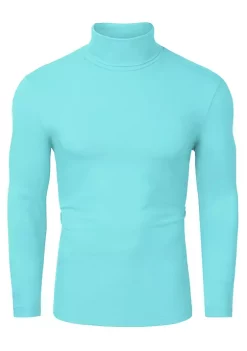 Flash Sale 🥰 Lars Amadeus Men's Turtleneck Top Slim Fit Long Sleeve Pullover Turtle Neck 👚 Shirt 💯 -Cheap Lars Amadeus Shop Belk 190