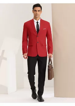 Flash Sale ⌛ Lars Amadeus Men's Blazer Sports 🧥 Coat Lightweight Slim Fit Formal Prom Suit Jackets 🤩 -Cheap Lars Amadeus Shop Belk 1906
