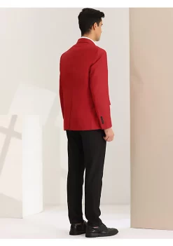 Flash Sale ⌛ Lars Amadeus Men's Blazer Sports 🧥 Coat Lightweight Slim Fit Formal Prom Suit Jackets 🤩 -Cheap Lars Amadeus Shop Belk 1908