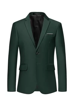 Flash Sale ⌛ Lars Amadeus Men's Blazer Sports 🧥 Coat Lightweight Slim Fit Formal Prom Suit Jackets 🤩 -Cheap Lars Amadeus Shop Belk 1912