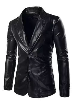 Top 10 ✔️ Lars Amadeus Men's Metallic Blazer Notch Lapel Two Button Prom Shiny Sport 🧥 Coat ✔️