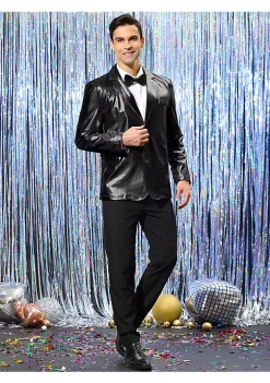 Top 10 ✔️ Lars Amadeus Men's Metallic Blazer Notch Lapel Two Button Prom Shiny Sport 🧥 Coat ✔️ -Cheap Lars Amadeus Shop Belk 1933