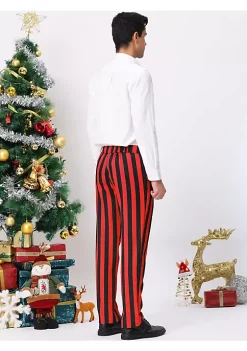 Flash Sale 🛒 Lars Amadeus Men's Striped Pants Casual Skinny Fit Color Block Pencil 👗 Dress Trousers 😀 -Cheap Lars Amadeus Shop Belk 1956