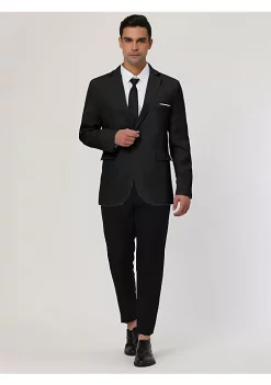 Best Pirce 💯 Lars Amadeus Men's Blazer Single Breasted One Button 👗 Dress Slim Fit Suit Sports 🧥 Coat 🎉 -Cheap Lars Amadeus Shop Belk 1996