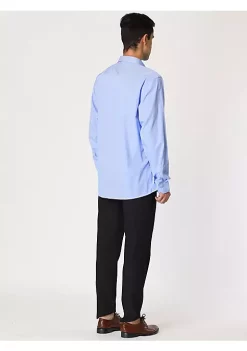 Budget ⭐ Lars Amadeus Men's 👗 Dress Striped 👚 Shirt Long Sleeves Button Down Vertical Stripe 👚 Shirts ⭐ -Cheap Lars Amadeus Shop Belk 2086