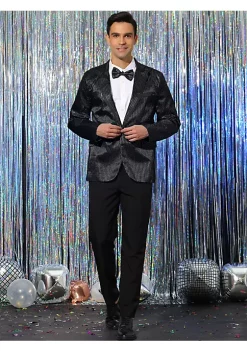 Wholesale ✔️ Lars Amadeus Men's Sequin Blazer Peak Lapel Shiny Wedding Party Tuxedo Sports 🧥 Coat 🥰 -Cheap Lars Amadeus Shop Belk 2139