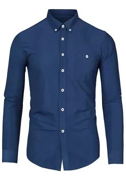 Hot Sale 👍 Lars Amadeus Men's Classic Regular Fit Long Sleeve Solid Color Point Collar Pockets Button Down Corduroy 👚 Shirts 🔥 -Cheap Lars Amadeus Shop Belk 2180