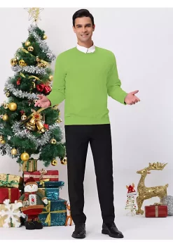 Discount 😍 Lars Amadeus Men's Sweatshirt Crewneck Classic Regular Fit Long Sleeves Solid Basic Pullover 🛒 -Cheap Lars Amadeus Shop Belk 2198