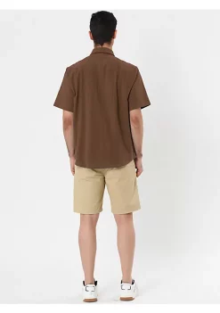 Brand new 💯 Lars Amadeus Men's 🌞 Summer Short Sleeves Button Down Solid 👕 Shirt with Pockets 🎉 -Cheap Lars Amadeus Shop Belk 2250