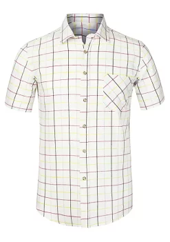 Best reviews of 🔥 Lars Amadeus Men's Classic Plaid 👗 Dress 👕 Shirt Short Sleeve Regular Fit Casual Button Down Checked 👕 Shirts 🎉 -Cheap Lars Amadeus Shop Belk 2290