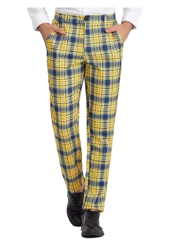 Wholesale ✨ Lars Amadeus Men's Plaid 👗 Dress Pants Classic Fit Formal Plaid Slacks Prom Checked Trousers ⭐ -Cheap Lars Amadeus Shop Belk 2386