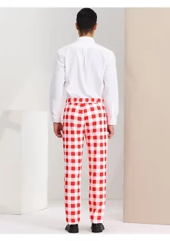 Discount ✨ Lars Amadeus Men's 👗 Dress Plaid Pants Regular Fit Flat Front Checked Business Suit Pants 🎁 15 Discount ✨ Lars Amadeus Men's 👗 Dress Plaid Pants Regular Fit Flat Front Checked Business Suit Pants 🎁 -Cheap Lars Amadeus Shop Belk 2492
