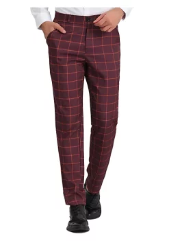 Discount ✨ Lars Amadeus Men's 👗 Dress Plaid Pants Regular Fit Flat Front Checked Business Suit Pants 🎁 20 Discount ✨ Lars Amadeus Men's 👗 Dress Plaid Pants Regular Fit Flat Front Checked Business Suit Pants 🎁 -Cheap Lars Amadeus Shop Belk 2497