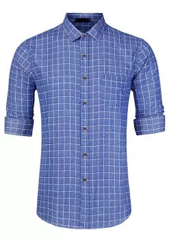 Hot Sale 🎉 Lars Amadeus Men's Plaid 👚 Shirt Casual Long Sleeve Button Down Checked 👗 Dress 👚 Shirts 🌟 -Cheap Lars Amadeus Shop Belk 2525