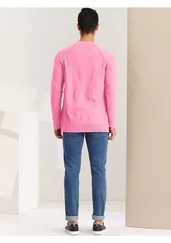 Brand new ⭐ Lars Amadeus Men's Round Neck Sweater Long Sleeves Raglan Knit Jumper Pullovers 👏 -Cheap Lars Amadeus Shop Belk 2554