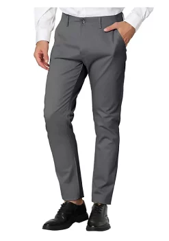 Cheap Lars Amadeus Shop 32 Discount ๐งจ Lars Amadeus Men's Stripe ๐ Dress Pants Slim Fit Flat Front Formal Business Prom Trousers ๐