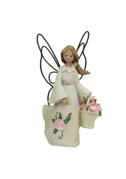 Best Pirce 👍 Roman Set of 4 January Monthly Angel Carnation Figurines #49301 🌟 -Cheap Lars Amadeus Shop Belk 3124