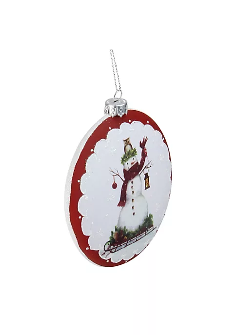 Flash Sale ๐ Roman 4" White and Red Snowman on Sled ๐ Christmas Ornament ๐ 2 Flash Sale ๐ Roman 4" White and Red Snowman on Sled ๐ Christmas Ornament ๐ - Image 2