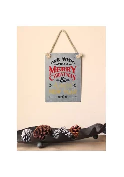 Coupon 😍 Roman 7.5" We Wish You a Merry ❄ Christmas Verse Metal ❄ Christmas Tree Ornament ⌛ -Cheap Lars Amadeus Shop Belk 3134