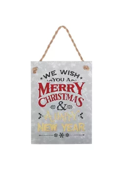 Coupon 😍 Roman 7.5" We Wish You a Merry ❄ Christmas Verse Metal ❄ Christmas Tree Ornament ⌛ -Cheap Lars Amadeus Shop Belk 3136