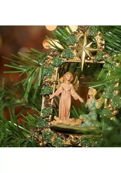 New 😀 Roman 5.5" Fontanini ⌚ Watching Angels 🎅 Christmas Nativity Ornament 😍 -Cheap Lars Amadeus Shop Belk 3166