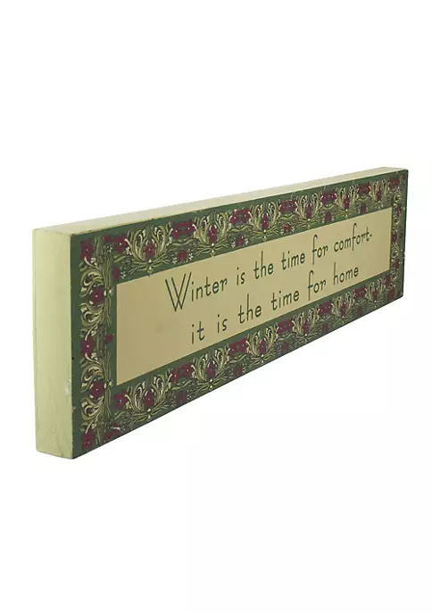 Coupon 🎁 Roman 22" Purple and Green Winter Themed Rectangular Sign Board ✔️ 2 Coupon 🎁 Roman 22" Purple and Green Winter Themed Rectangular Sign Board ✔️ - Image 2