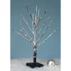 Hot Sale ⭐ Roman 24" White Battery Operated LED Lighted Snowy 🎄 Christmas Tree Tabletop Decor 👍