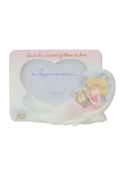 Best reviews of ⌛ Roman 4" x 6" White 50th Wedding Anniversary Photo Picture Frame ✔️