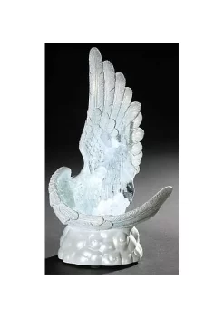 Cheap Lars Amadeus Shop 8 New 🛒 Roman 9.75" Clear and White Holy Family in Angel Wing 🔔 Christmas Figurine ❤️