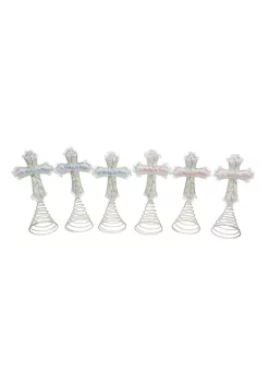 Best Pirce ๐ Roman Set of 6 Ivory and Green God Bless Baby's First ๐ Christmas Cross Tree Toppers 9" ๐ 5 Best Pirce ๐ Roman Set of 6 Ivory and Green God Bless Baby's First ๐ Christmas Cross Tree Toppers 9" ๐ -Cheap Lars Amadeus Shop Belk 3312