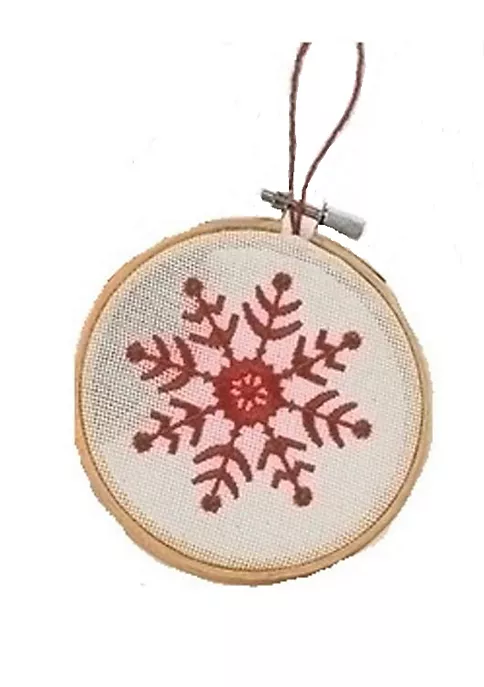 Best Pirce ๐ฅ Roman 4.5" White and Red Embroidered Snowflake in Hoop Loom ๐
Christmas Ornament ๐ 2 Best Pirce ๐ฅ Roman 4.5" White and Red Embroidered Snowflake in Hoop Loom ๐
Christmas Ornament ๐ - Image 2